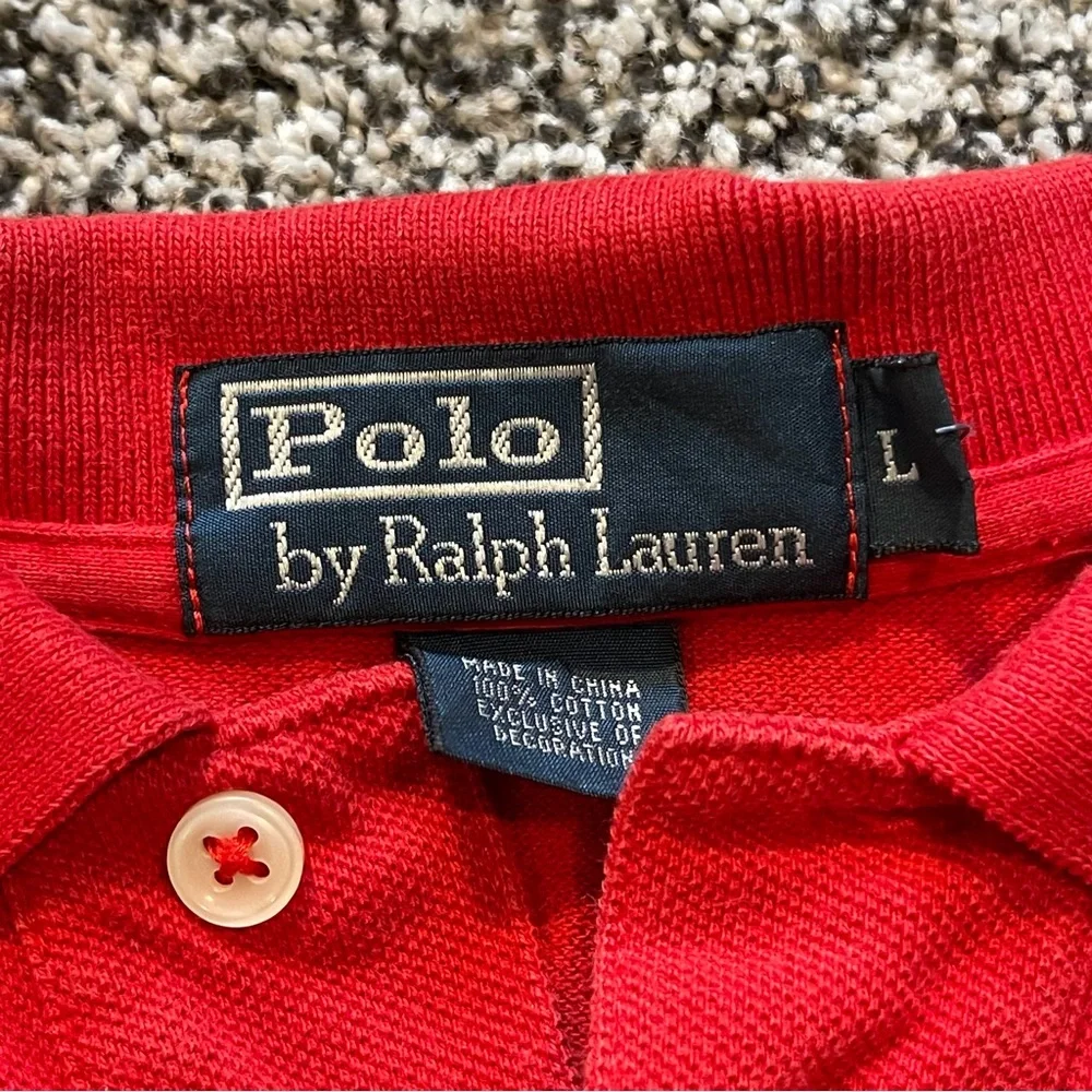 Vintage Rare Polo Ralph Lauren #3 Big Jockey Riders 3 Pony Color Embroidered L‎